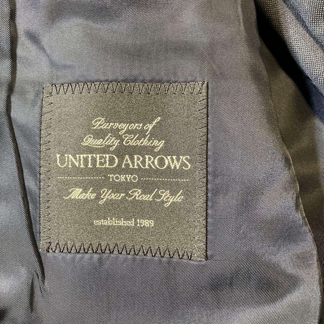 UNITED ARROWS プレミアムウール スーツ ダークグレー