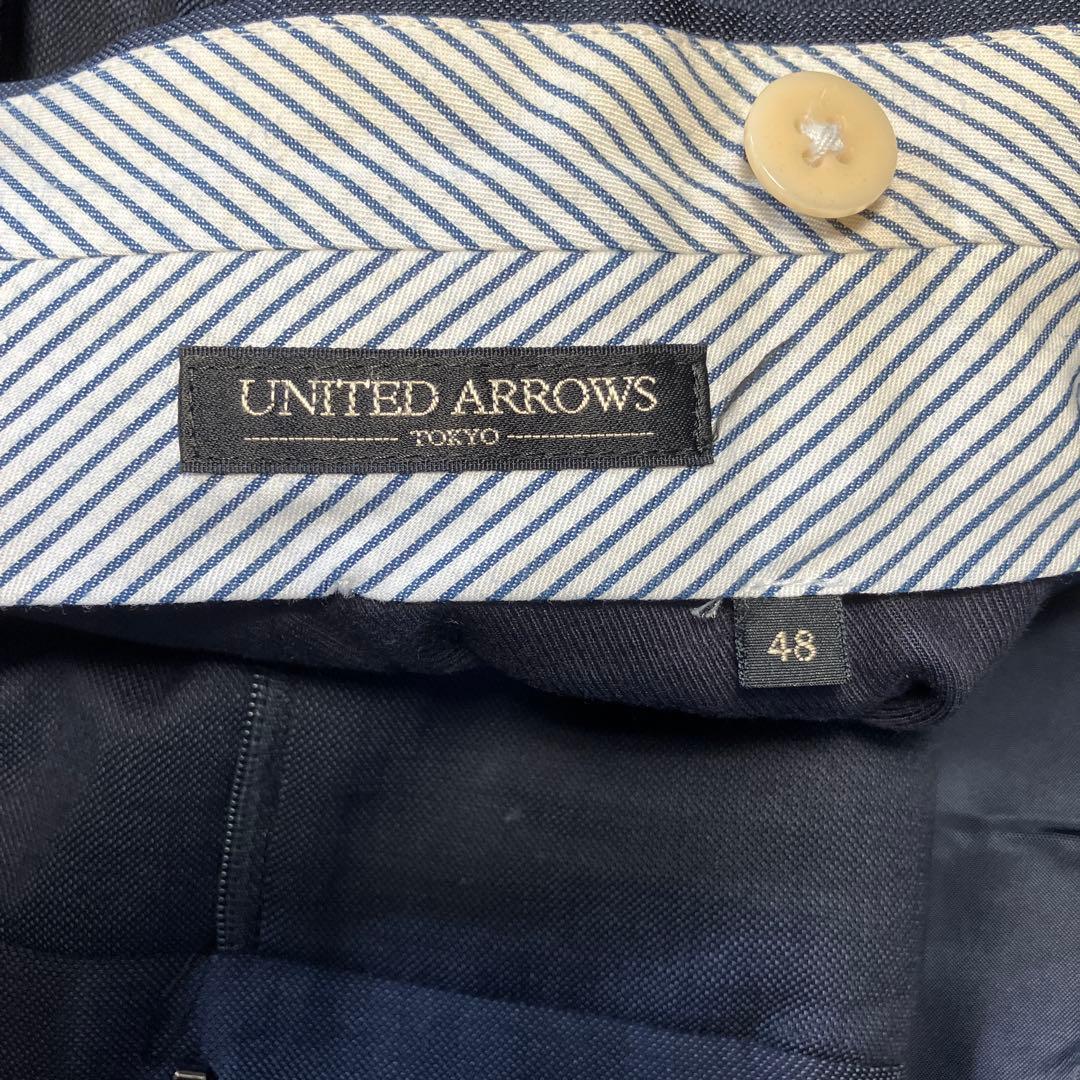 UNITED ARROWS プレミアムウール スーツ ダークグレー