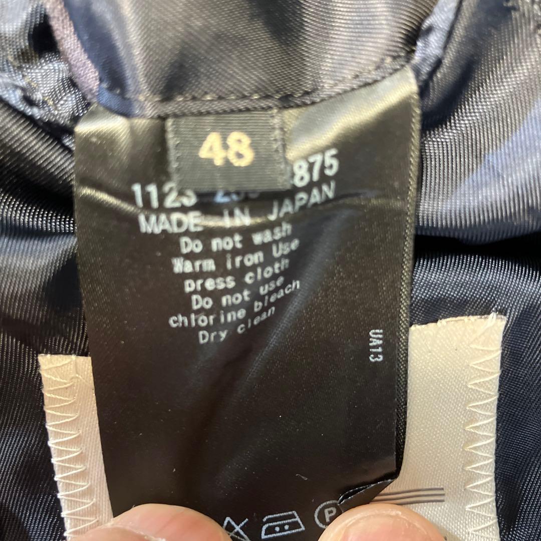 UNITED ARROWS プレミアムウール スーツ ダークグレー