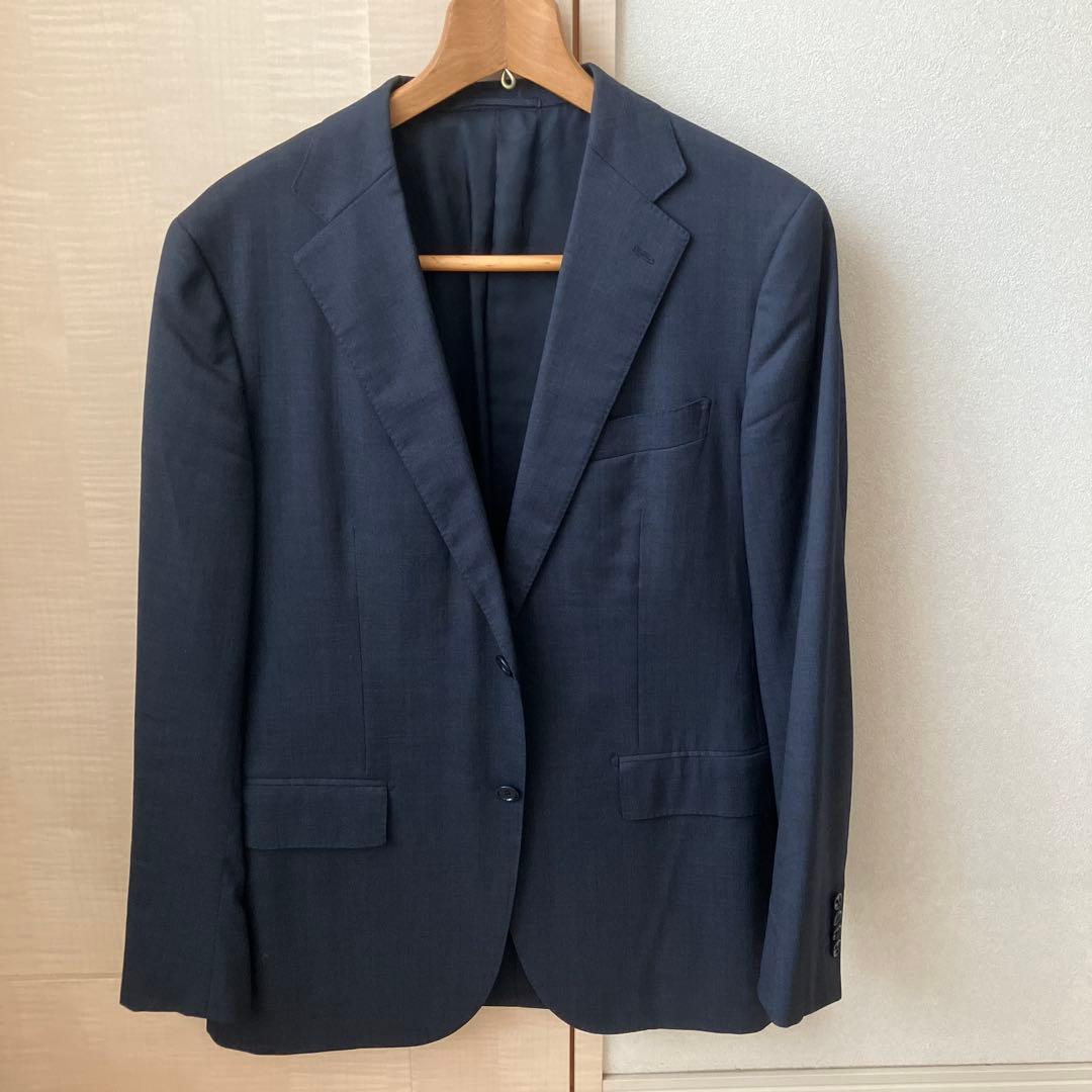 UNITED ARROWS プレミアムウール スーツ ダークグレー
