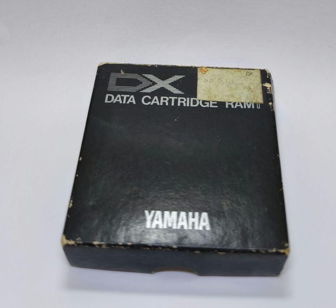 鍵盤楽器 YAMAHA DX DATA CARTRIDGE RAM1 1/2