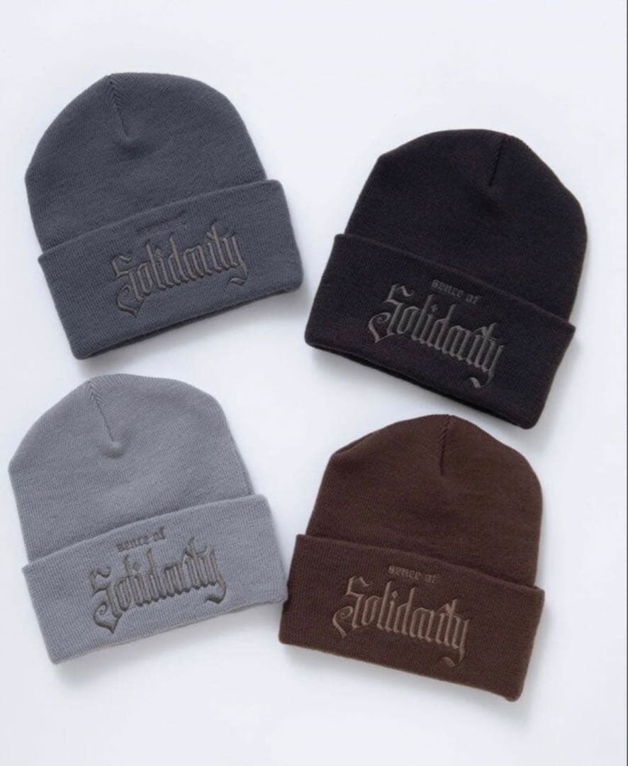 rats ラッツ ニット帽 グレー solidarity キムタク