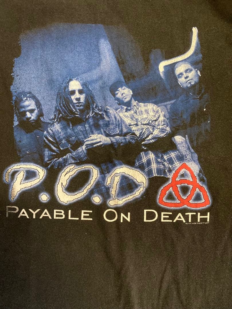 激レア90'S当時物 P.O.D バンドTシャツ ヴィンテージ XL USA製