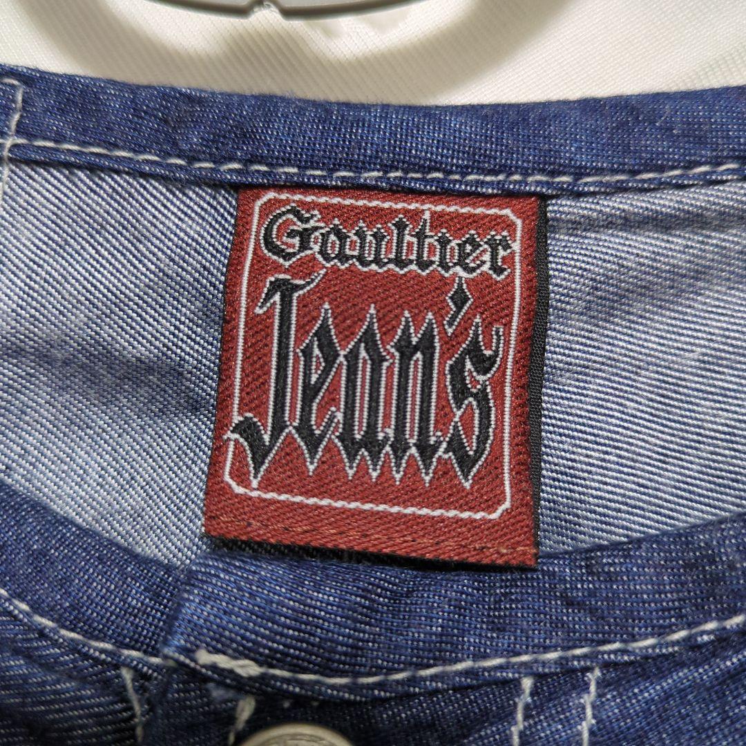 Gauthier Jeans ジャンポールゴルチエ 刺繍 ロングスカート 40
