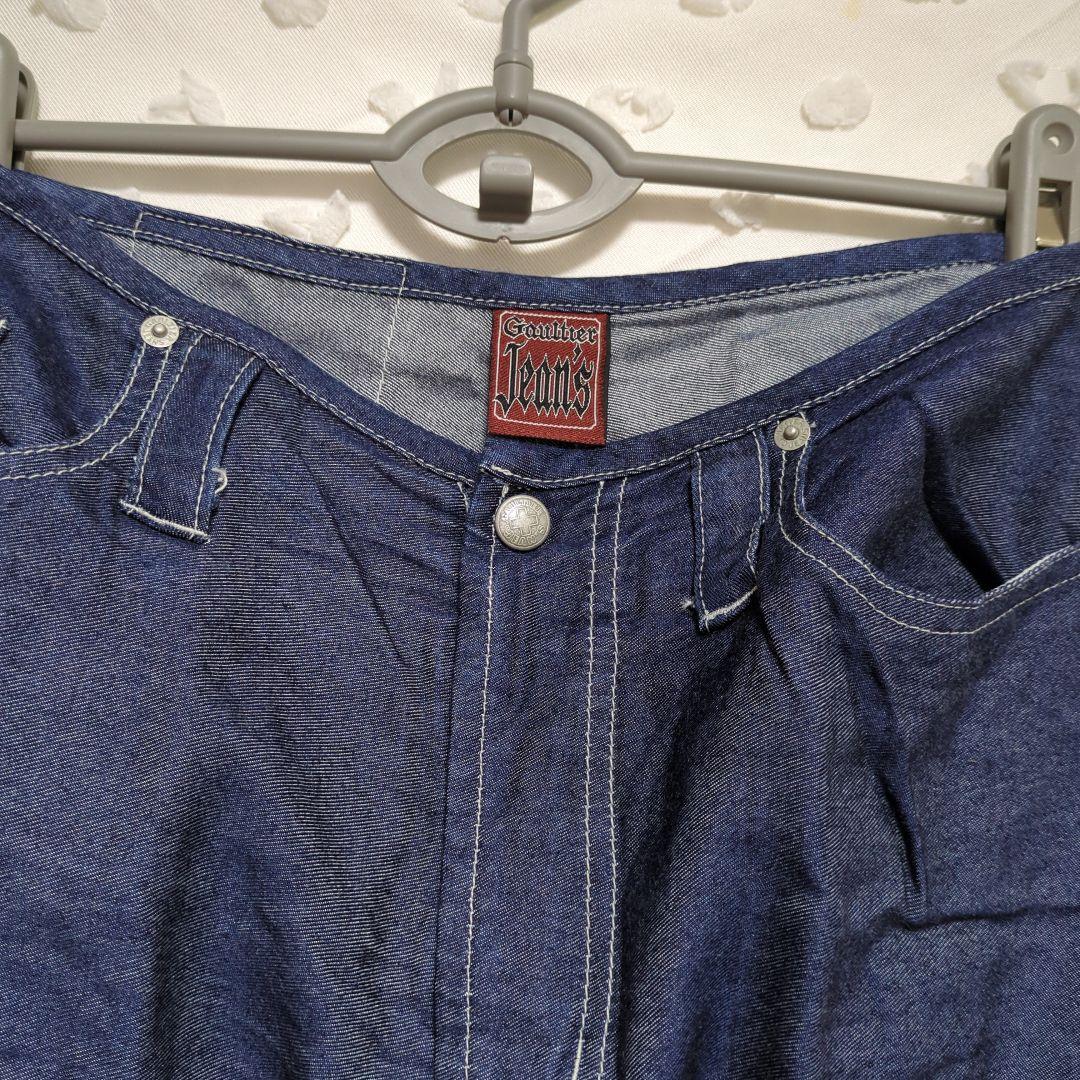 Gauthier Jeans ジャンポールゴルチエ 刺繍 ロングスカート 40