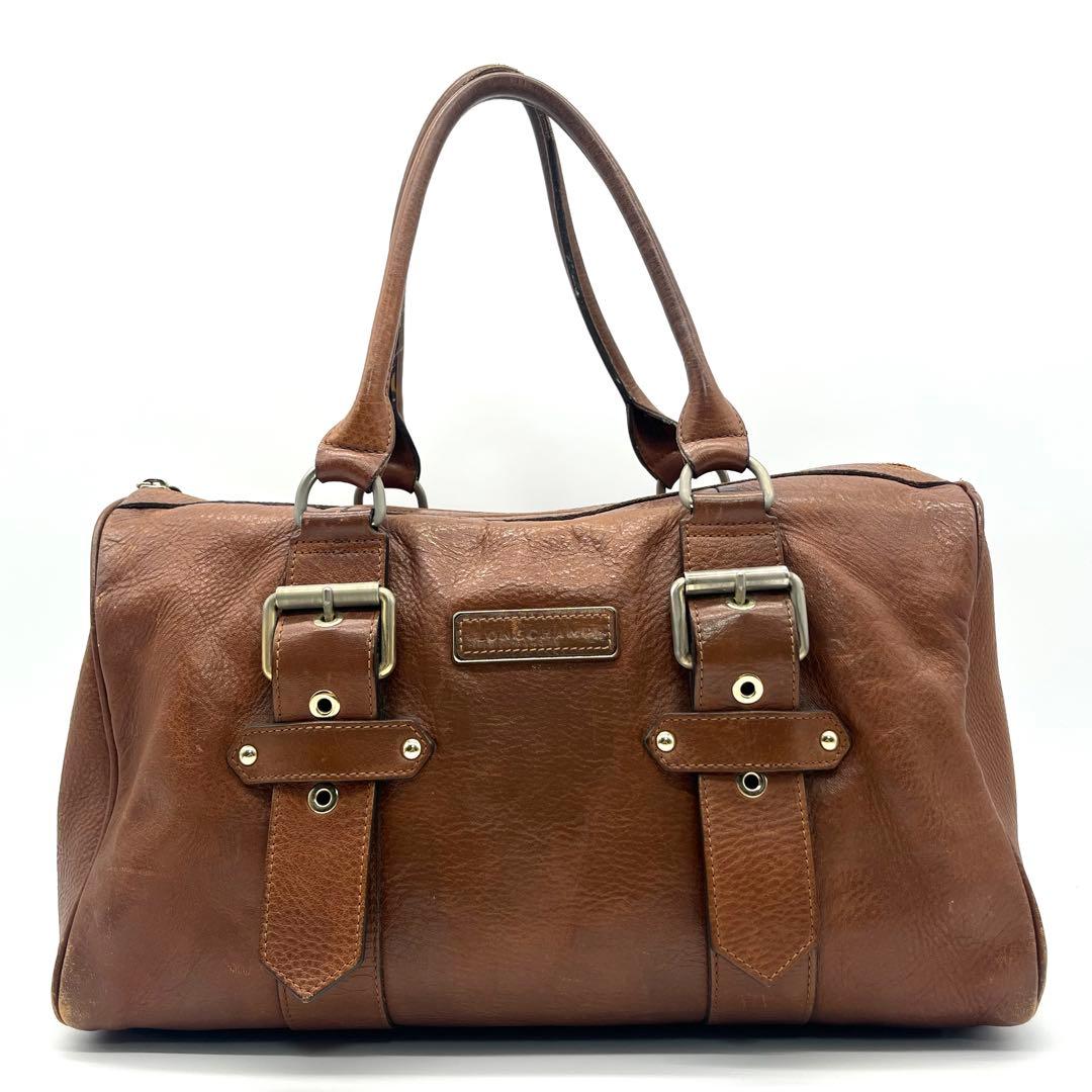 ロンシャン LONGCHAMP ケイトモス ボストンバック ミニ レザー ゼブラ
