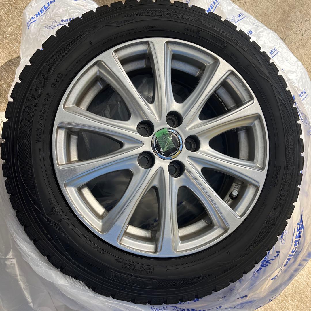 シエンタスタッドレス　ダンロップWINTER MAXX 185/60R15
