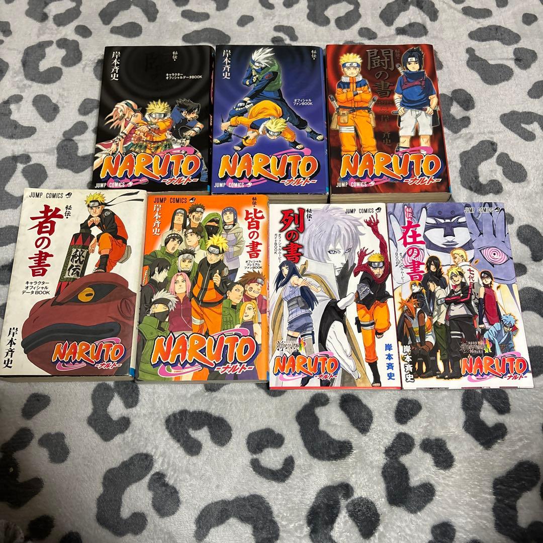 NARUTO漫画 全巻セット＋秘伝書、外伝書付き 計79巻
