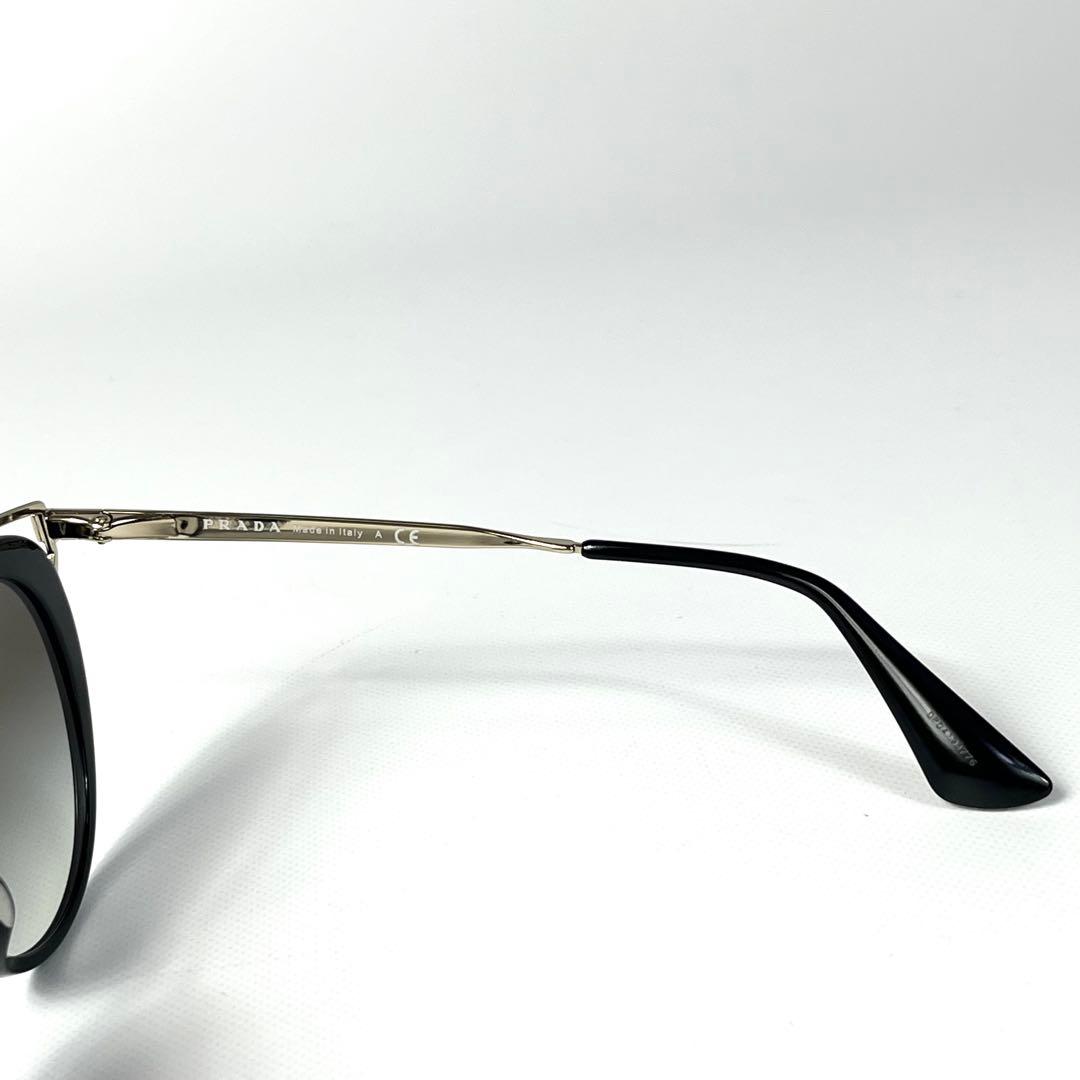 美品　プラダ　PRADA サングラス　SPR66T-F キャットアイ　ブラック