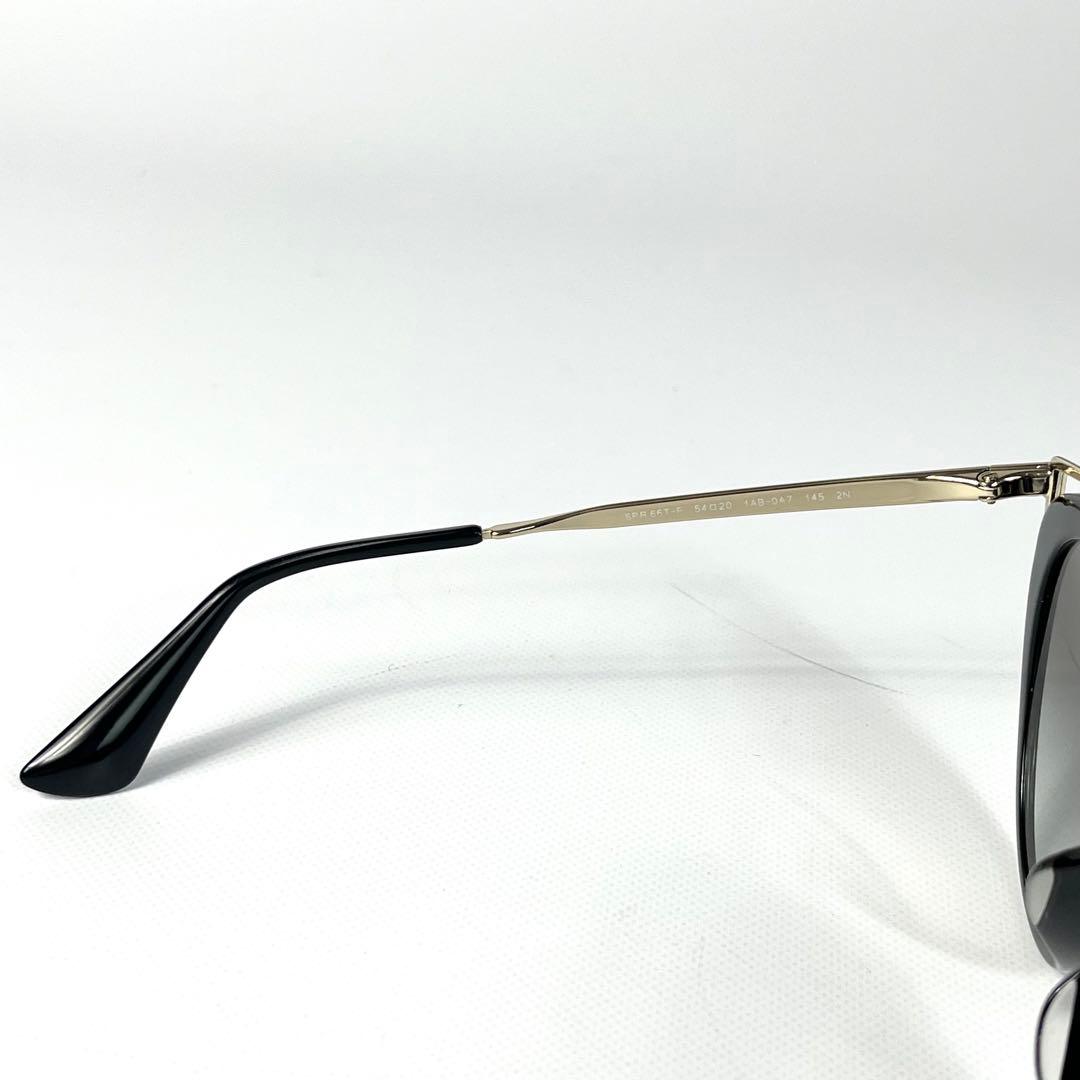美品　プラダ　PRADA サングラス　SPR66T-F キャットアイ　ブラック