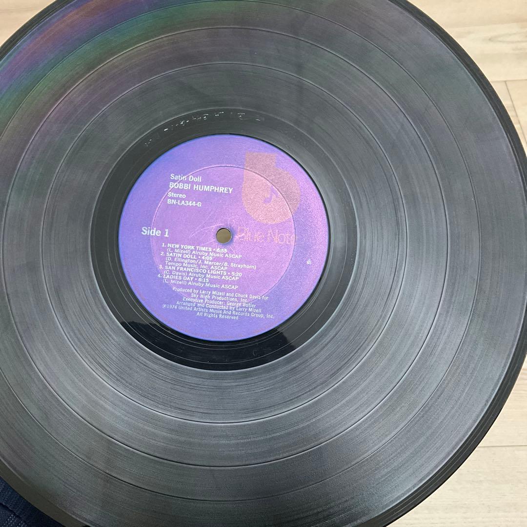 Satin Doll Bobbi Humphreyボビーハンフリー　米盤レコード