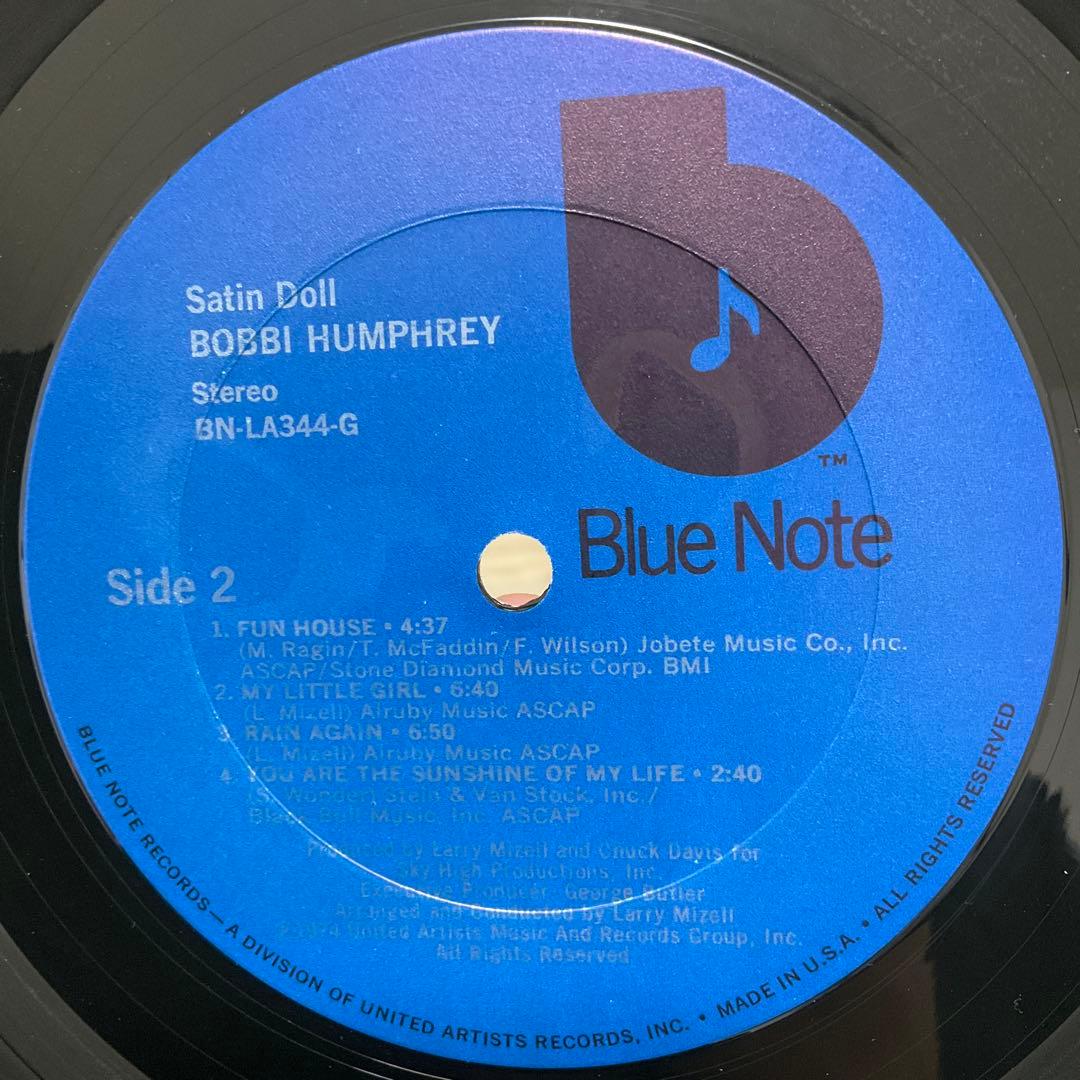 Satin Doll Bobbi Humphreyボビーハンフリー　米盤レコード