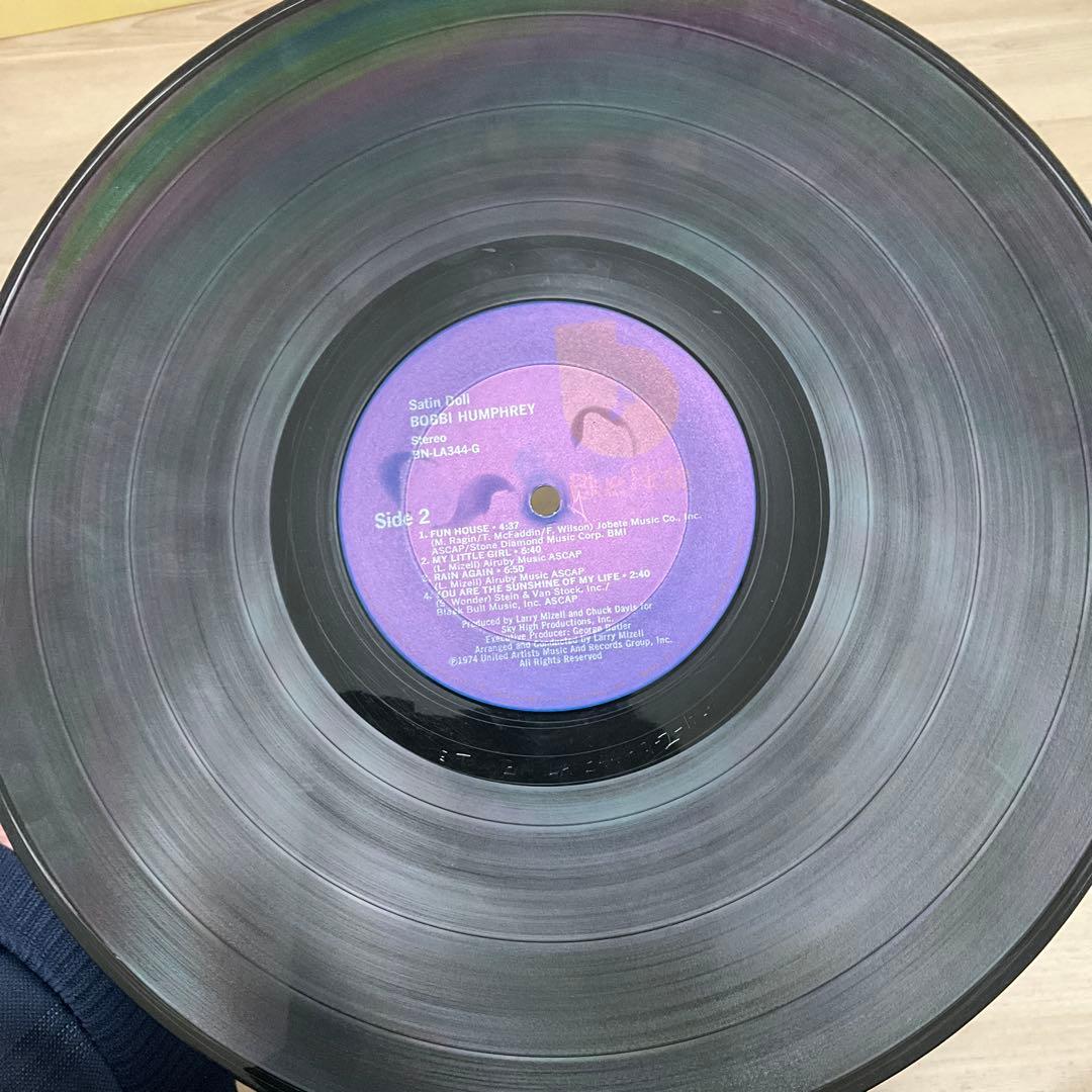 Satin Doll Bobbi Humphreyボビーハンフリー　米盤レコード