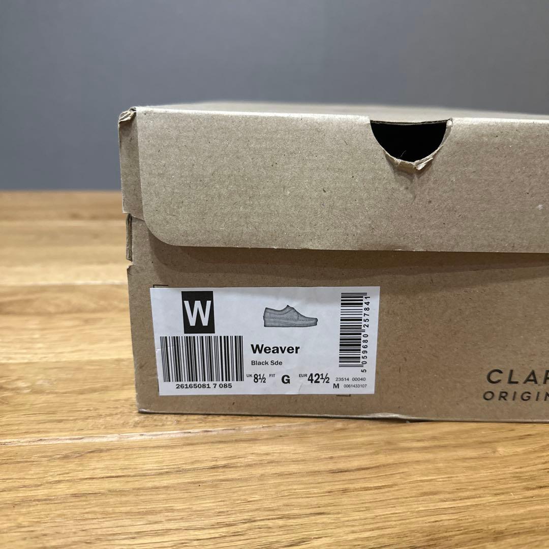 clarks originals Weaver ブラックスエード