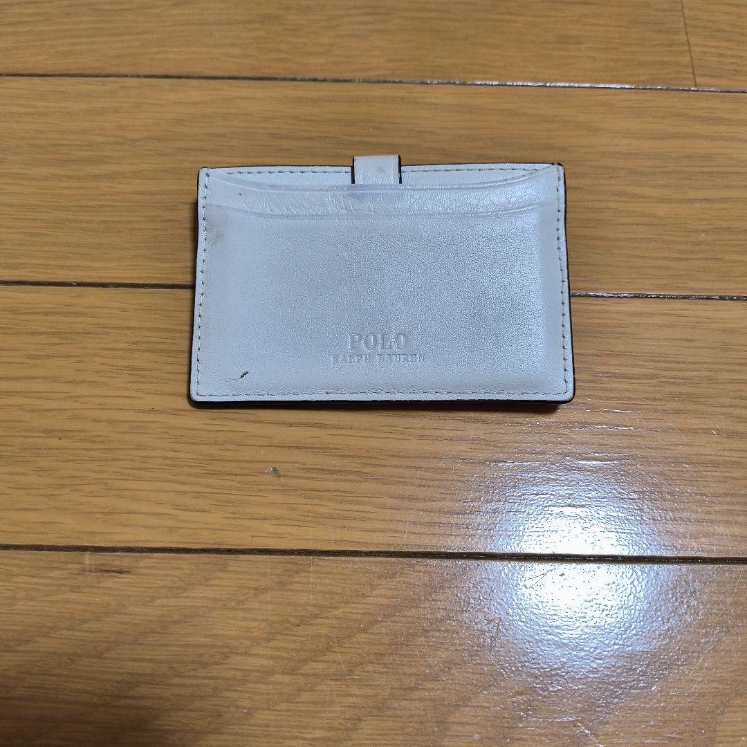POLO RALPH LAUREN 二つ折り財布 ホワイト