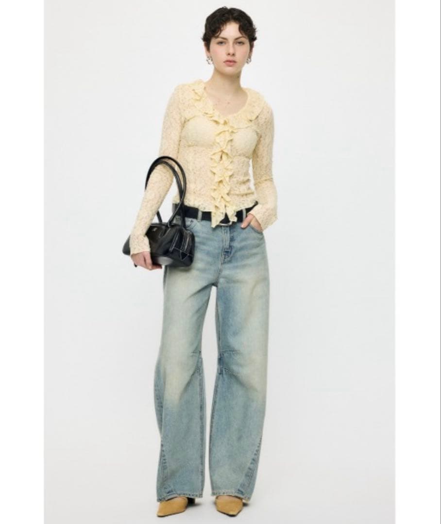 【maaanaさま専用】MOUSSY HORSESHOE BAGGY