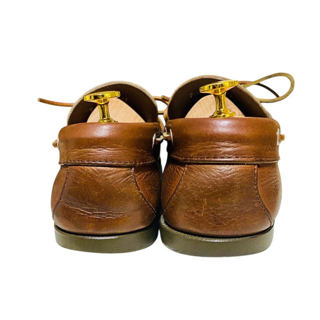 L.L.Bean エルエルビーン　レザー　ブラウン　モカシン　デッキシューズ