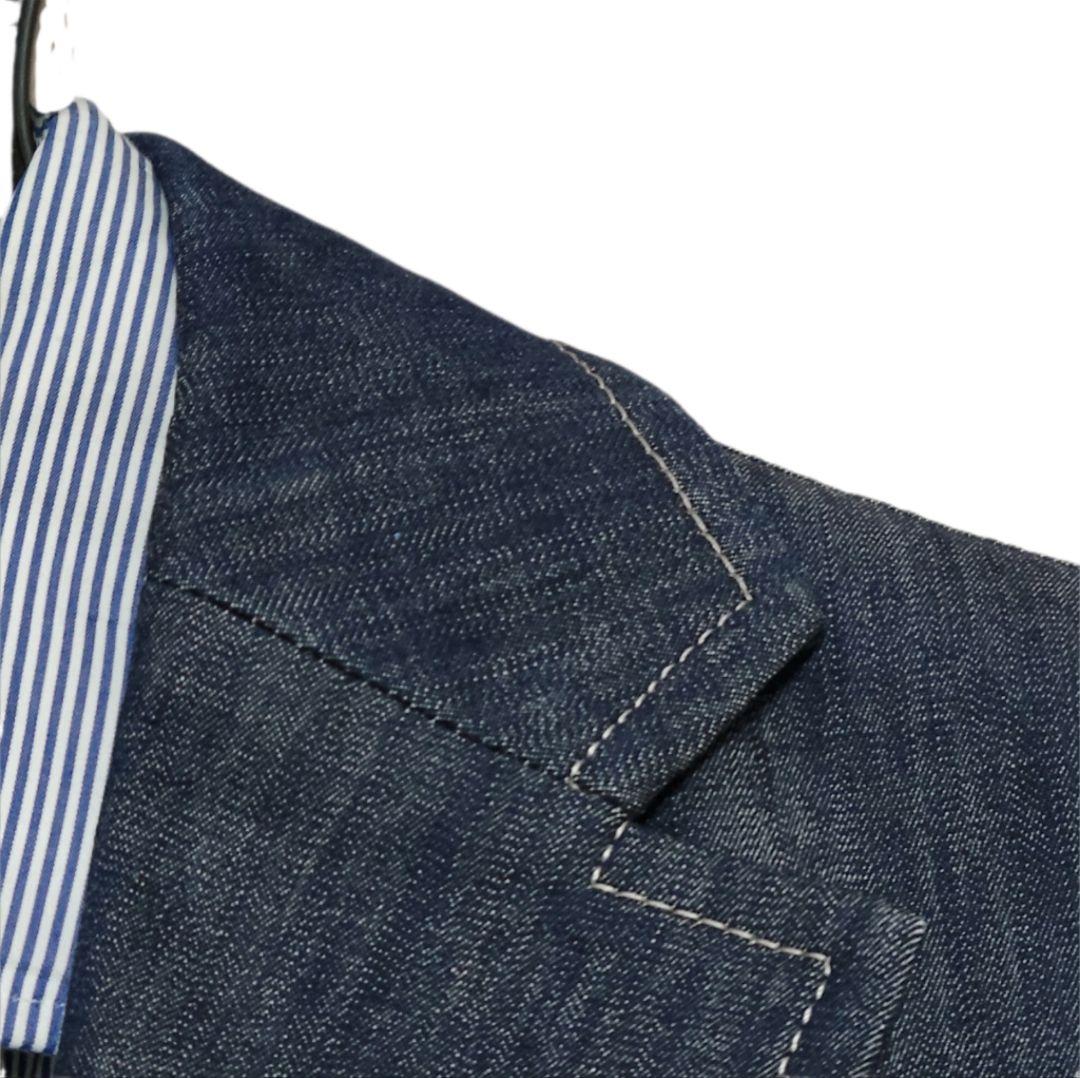★美品 Paul Smith 春夏デニム 超高級約6万 テーラードジャケット