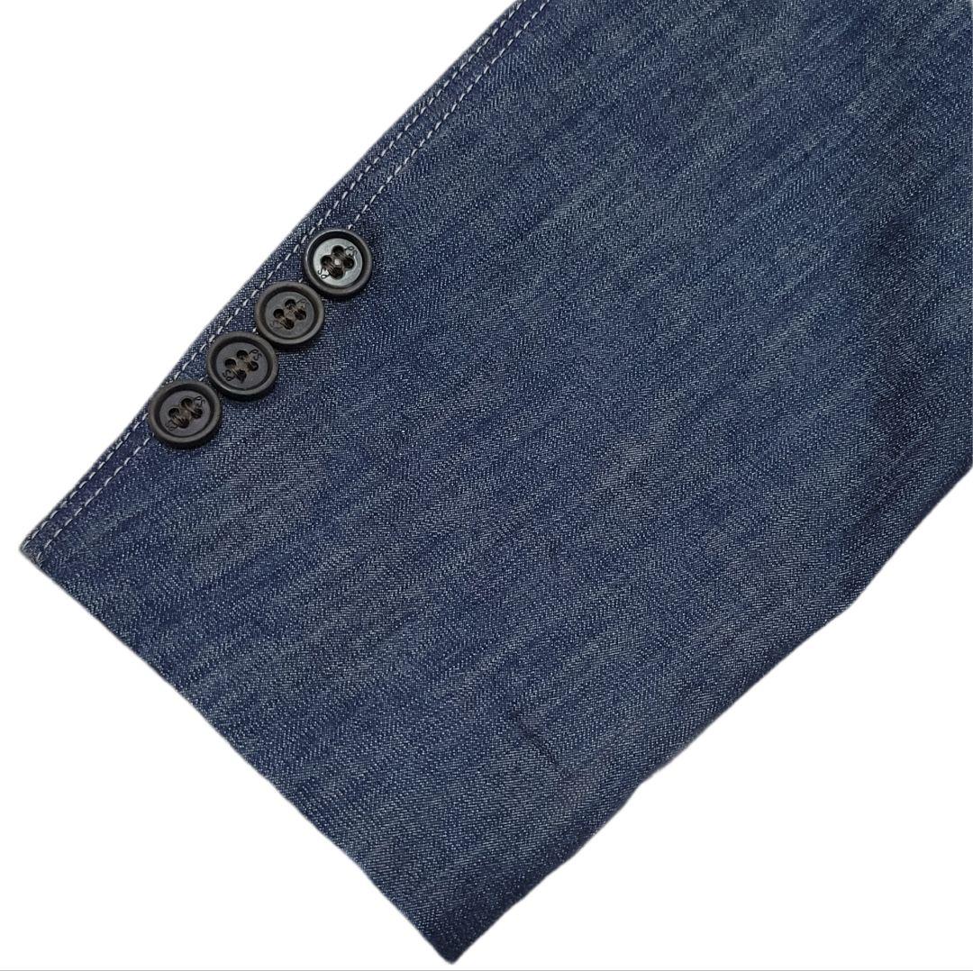 ★美品 Paul Smith 春夏デニム 超高級約6万 テーラードジャケット