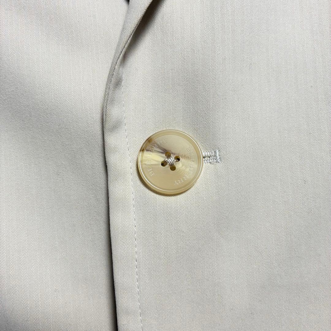【良品】Burberry☆テーラードジャケット☆オフホワイト☆キレイめ☆L相当☆