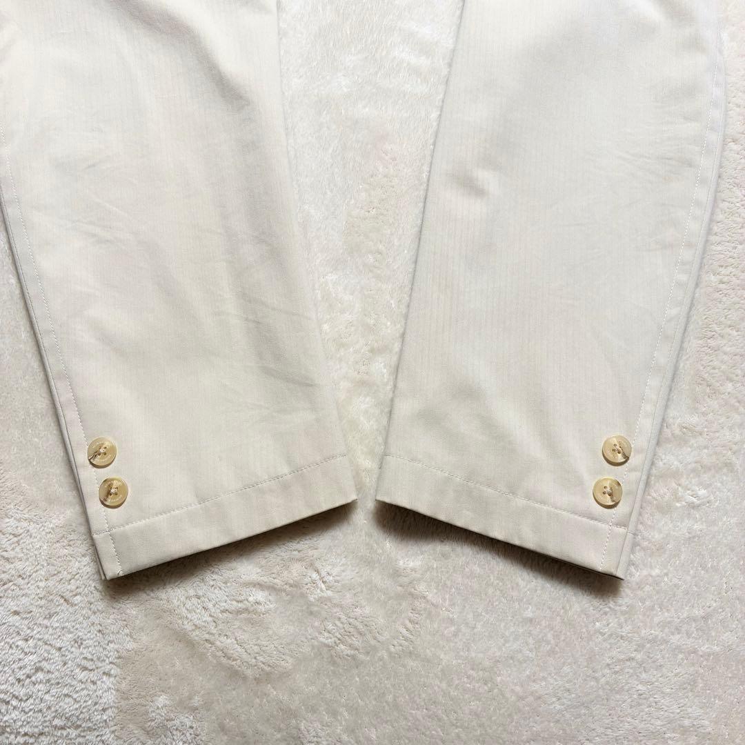 【良品】Burberry☆テーラードジャケット☆オフホワイト☆キレイめ☆L相当☆