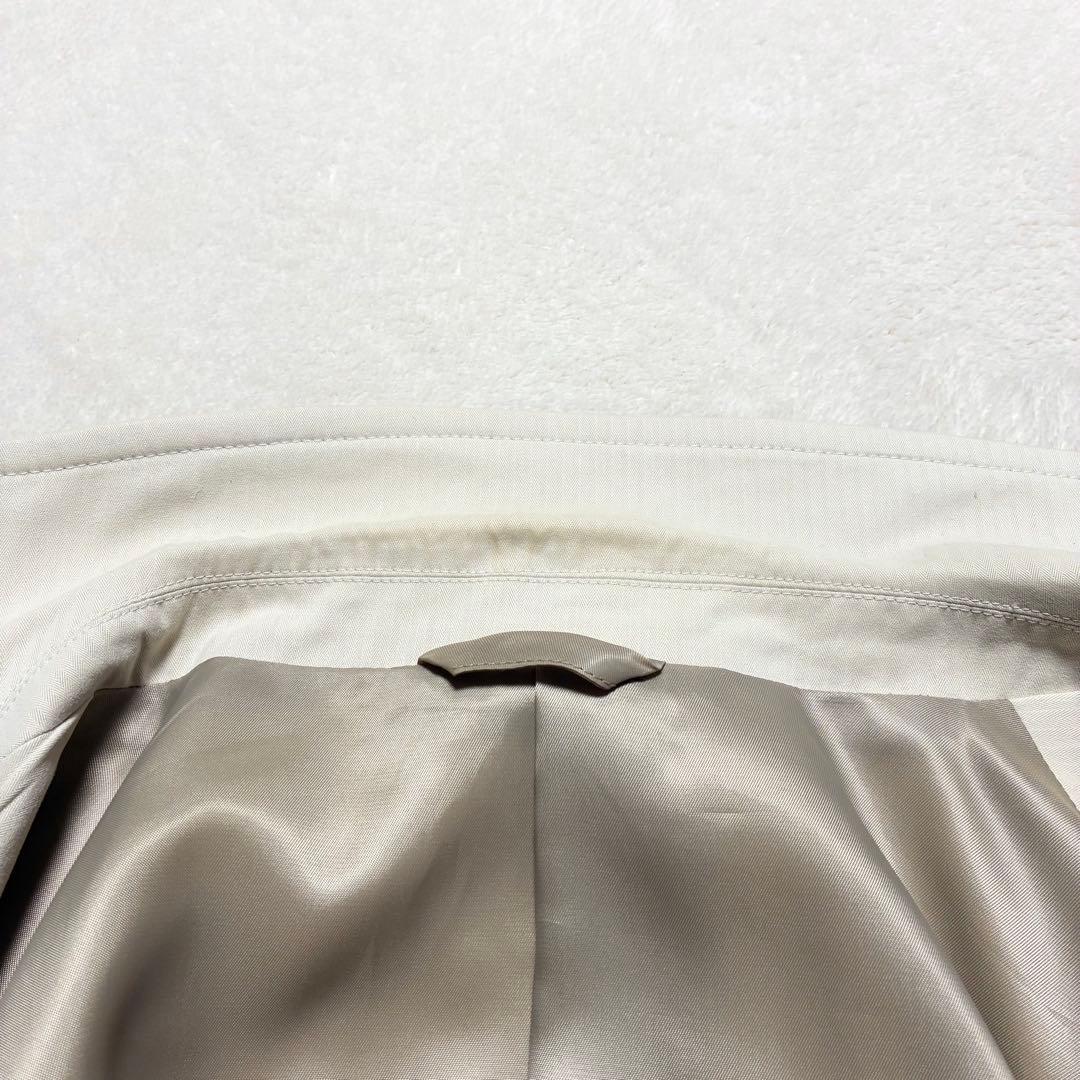 【良品】Burberry☆テーラードジャケット☆オフホワイト☆キレイめ☆L相当☆