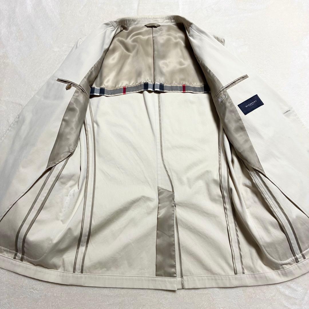 【良品】Burberry☆テーラードジャケット☆オフホワイト☆キレイめ☆L相当☆