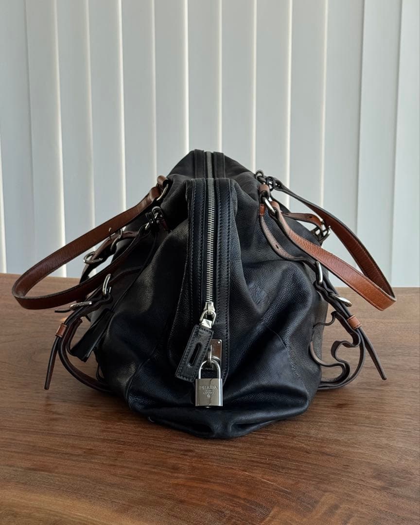 こ*じ様 希少 PRADA ヴィンテージボストンバッグ