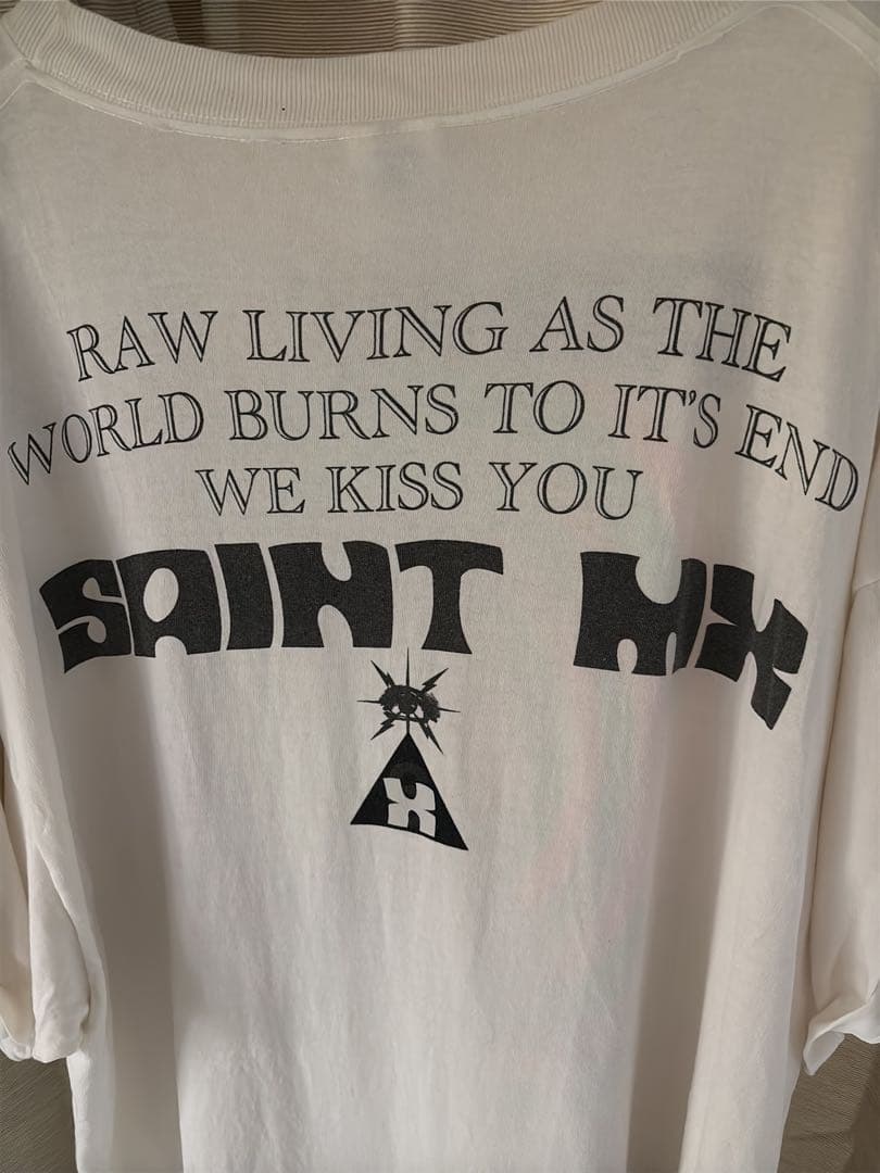 実物画像有 SAINT MICHAEL 25SS Tシャツ XXL