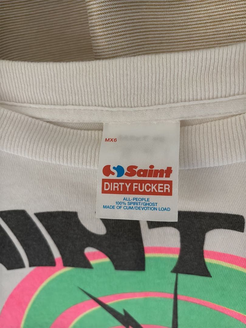 実物画像有 SAINT MICHAEL 25SS Tシャツ XXL