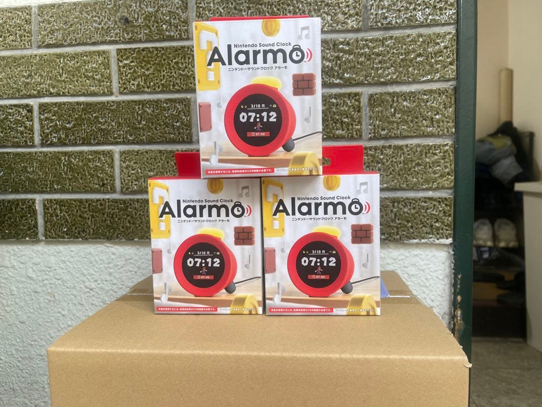 ニンテンドーアラーモ　サウンドクロック Alarmo 任天堂 新品(3個)