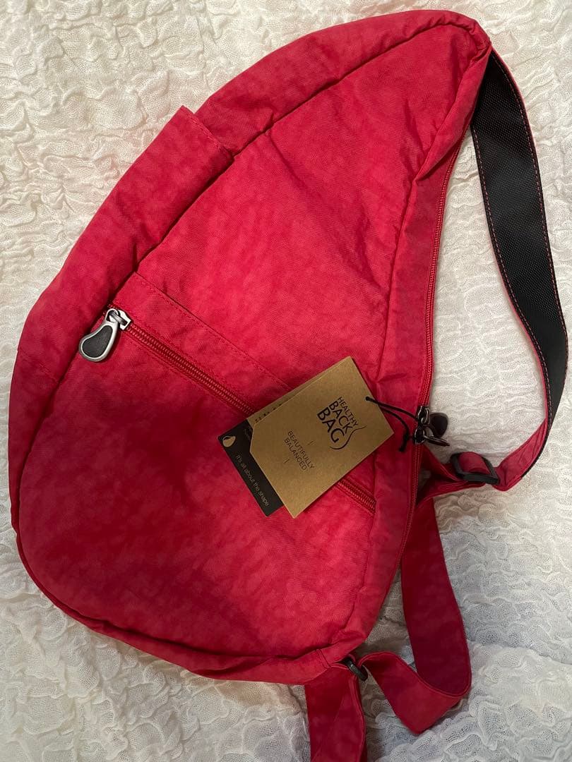 新品未使用タグ付き【HEALTHY BACK BAG 】テクスチャードナイロン