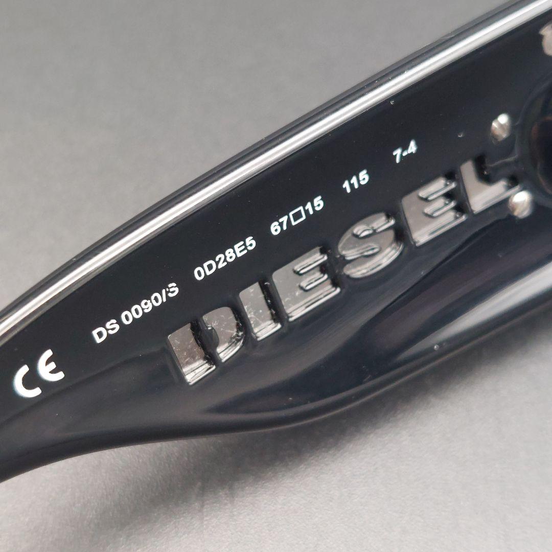 【極美品】DIESEL ディーゼル　サングラス ケース付　ブラック　希少　大人気