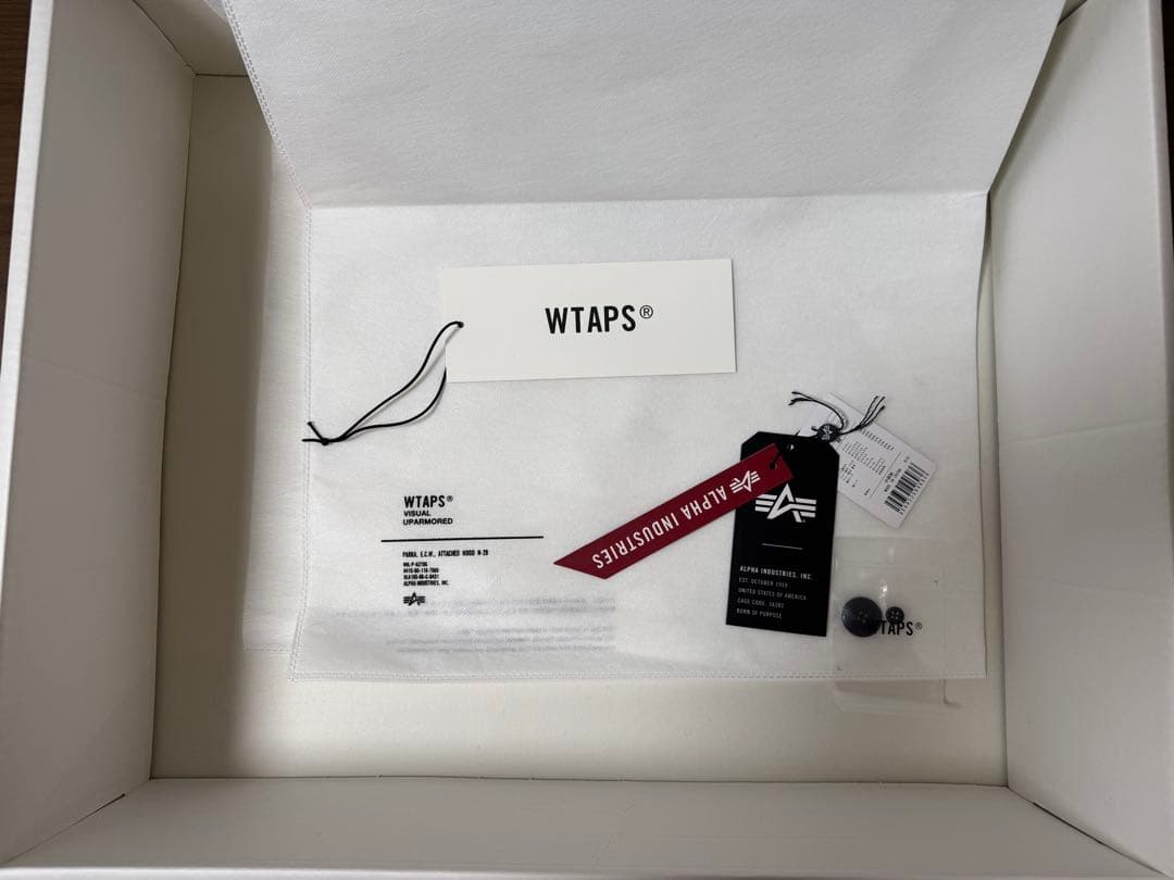 【美品】Wtaps x ALPHA INDUSTRIES N-2B BLK/M
