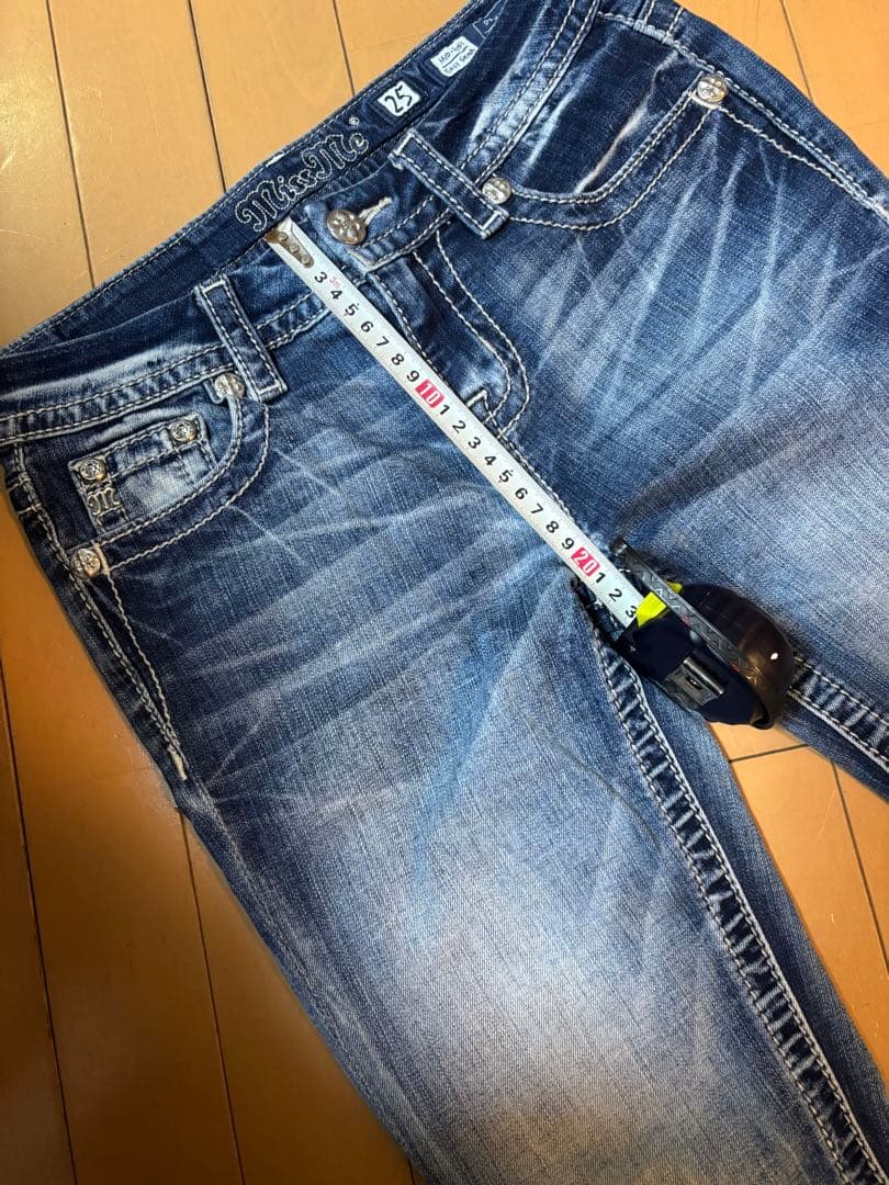 Missme 刺繍入り ジーンズ デニム Y2K サイズ25