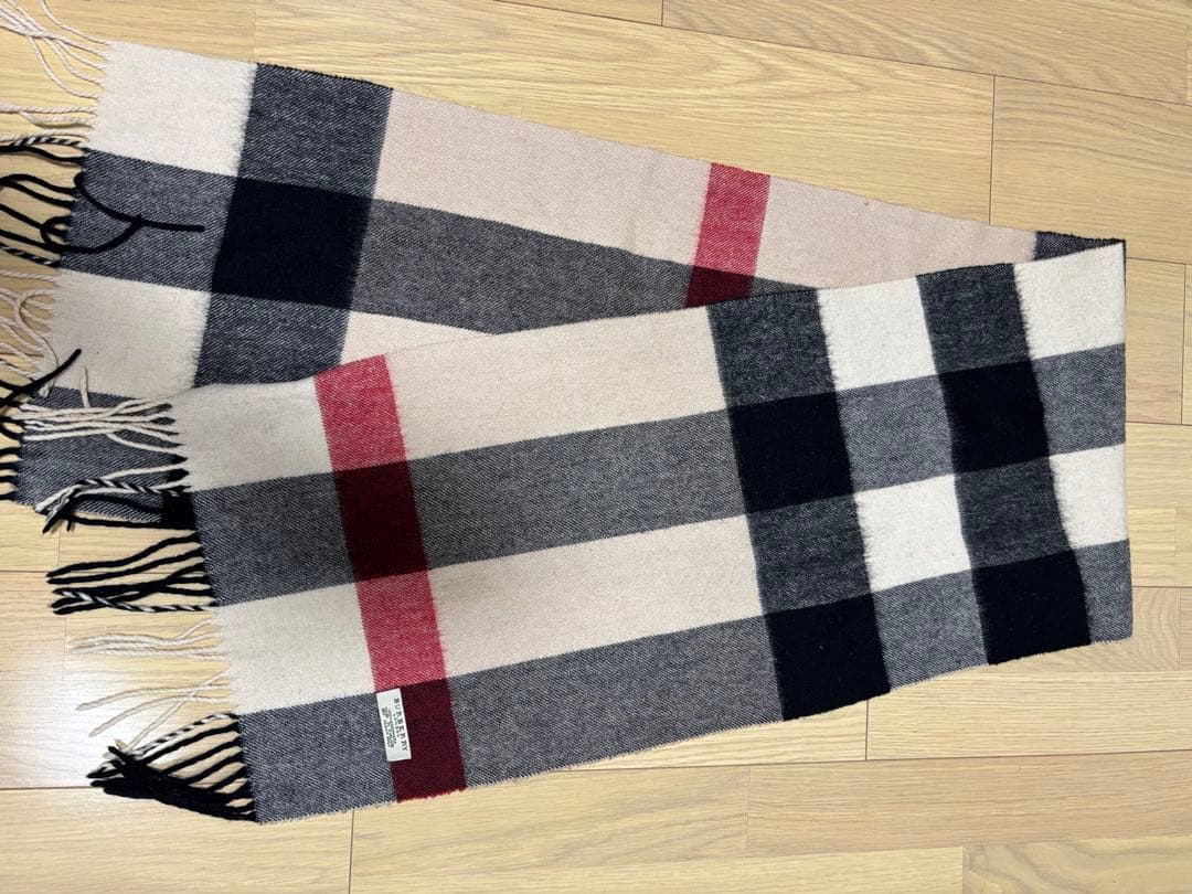 BURBERRY チェック柄マフラー