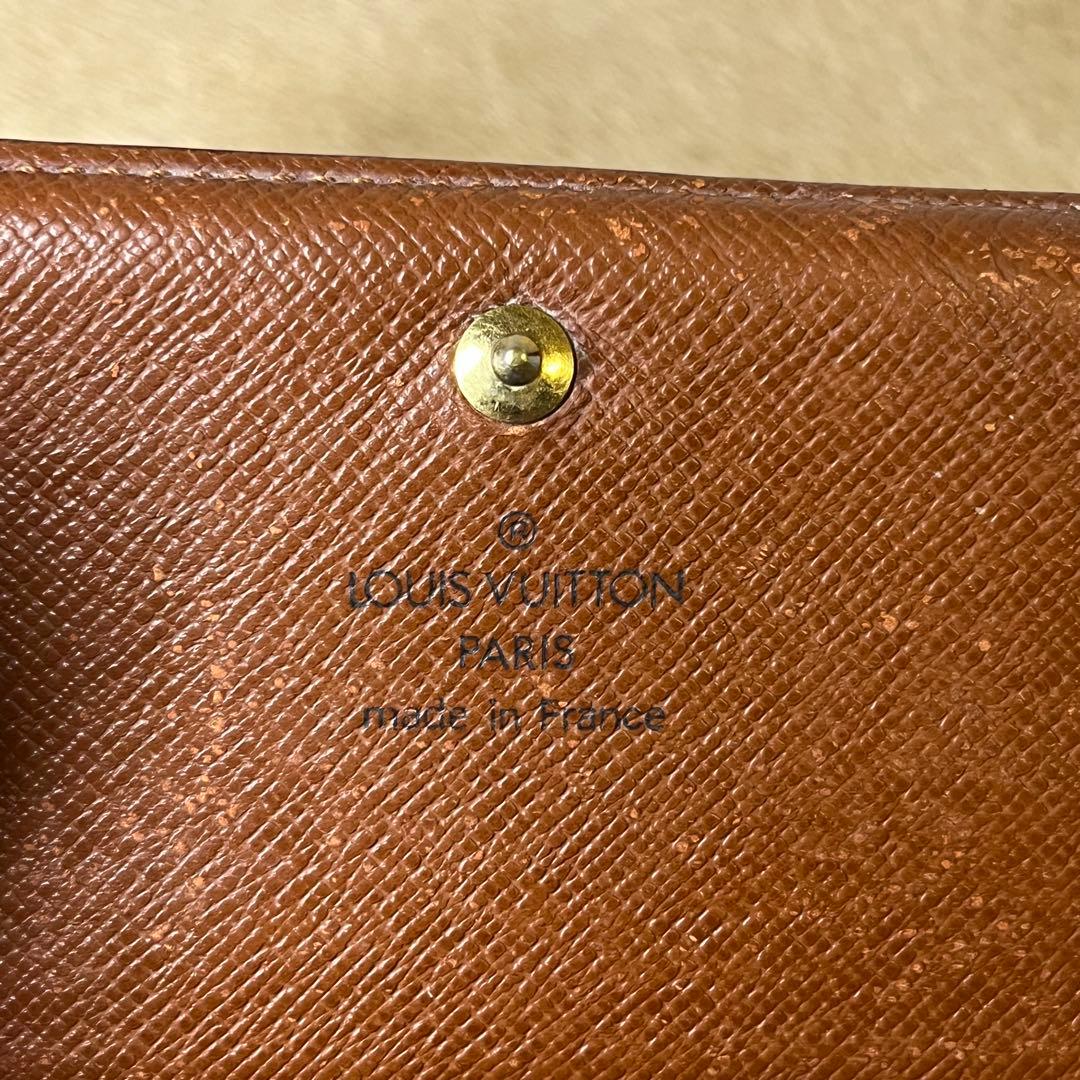 LOUIS VUITTON ポルトモネ モノグラム M61730 二つ折り財布