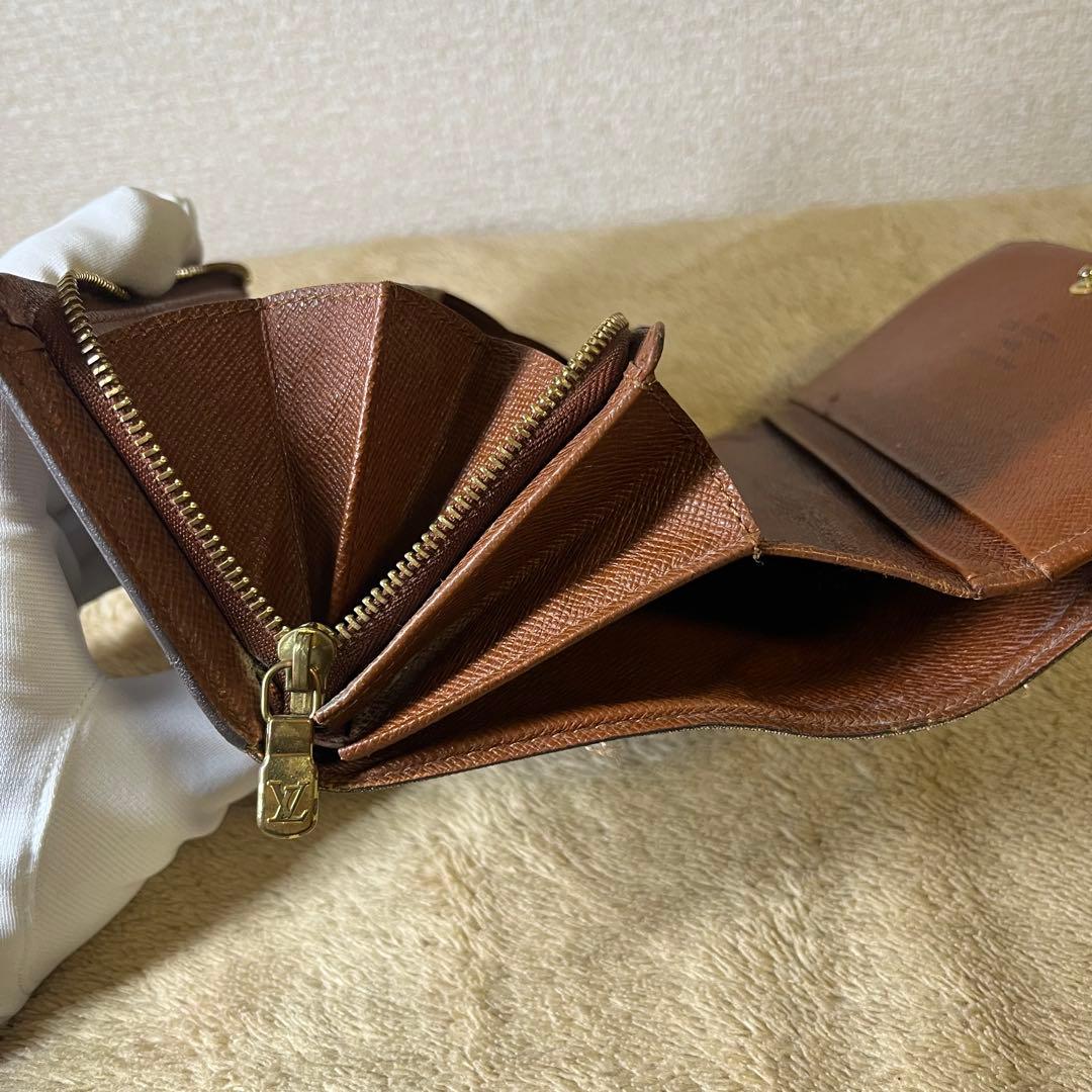 LOUIS VUITTON ポルトモネ モノグラム M61730 二つ折り財布