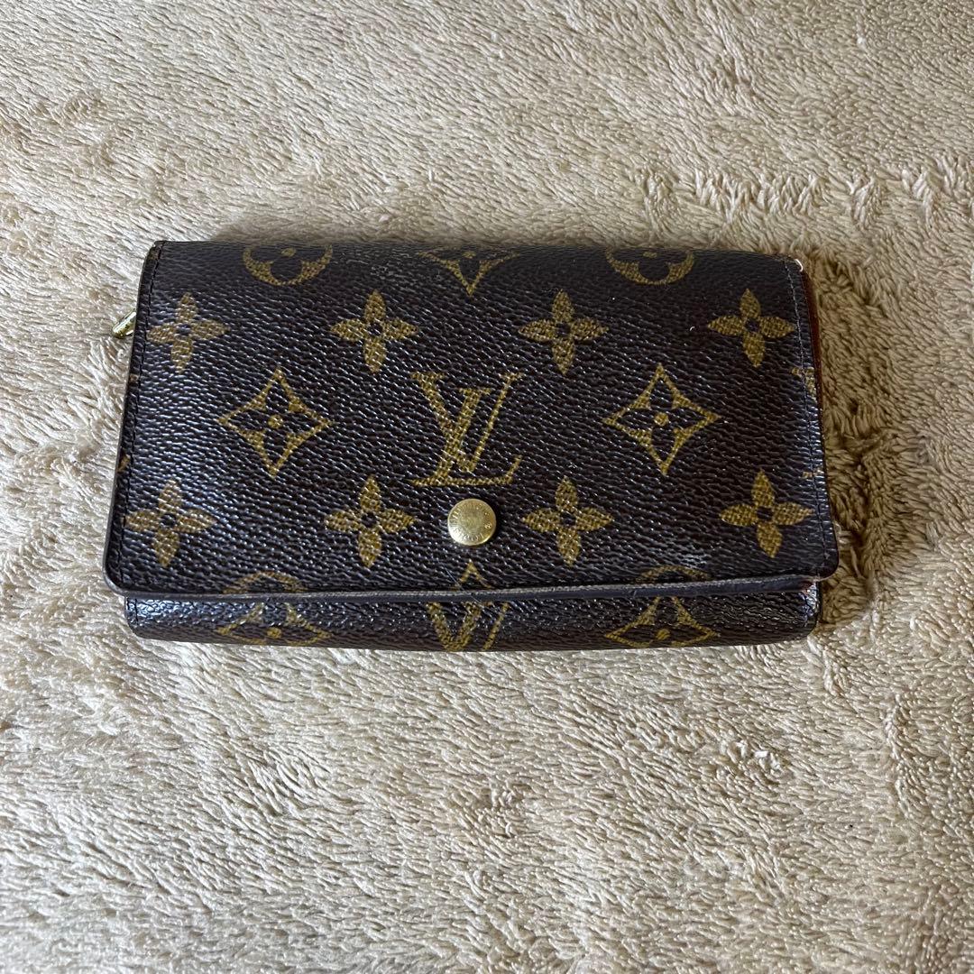 LOUIS VUITTON ポルトモネ モノグラム M61730 二つ折り財布