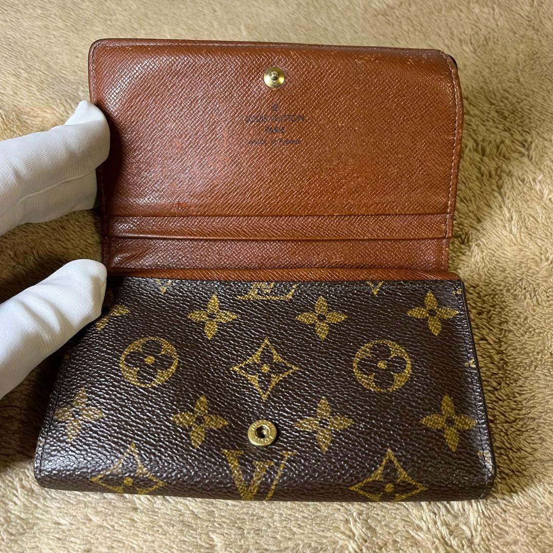 LOUIS VUITTON ポルトモネ モノグラム M61730 二つ折り財布