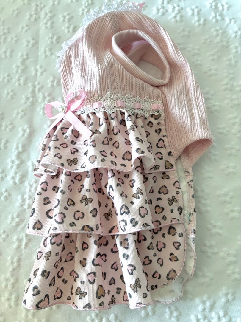犬服ハンドメイドワンピースめぐみのこ様