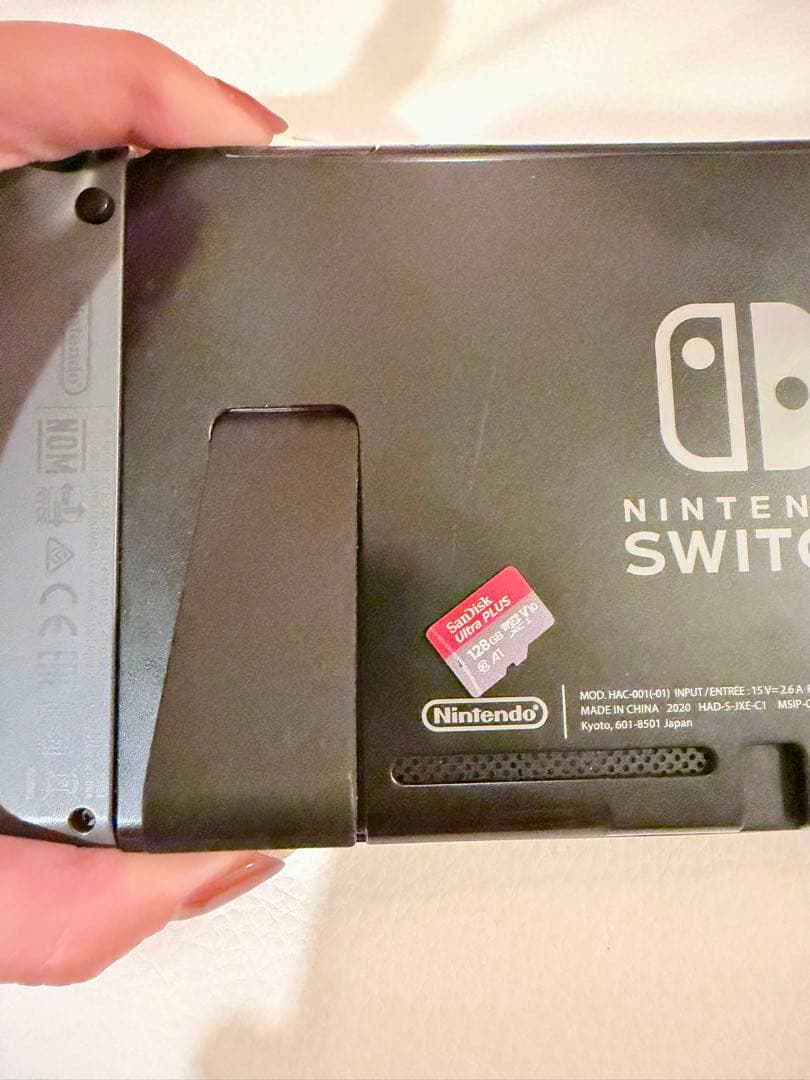 Switch グレー本体セット ＋HORIコン＋128GB SDカード