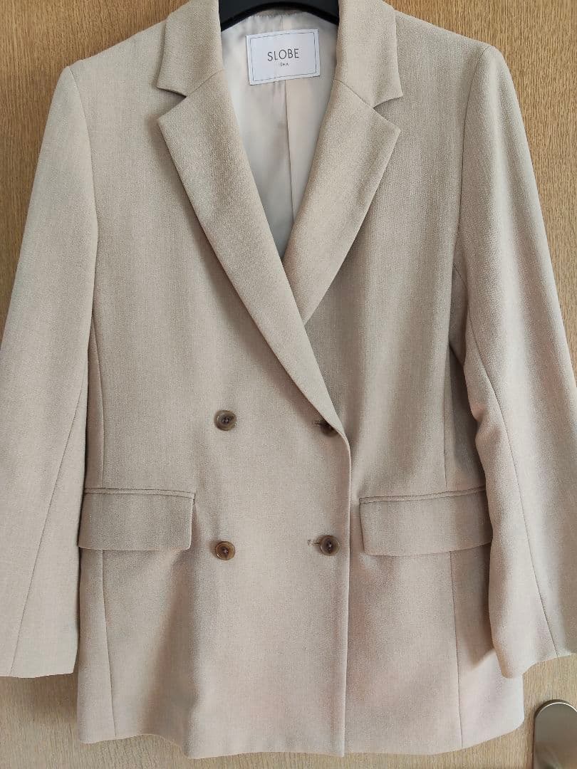 【SLOBE IENA】ウォッシャブルダブルジャケット＃美品