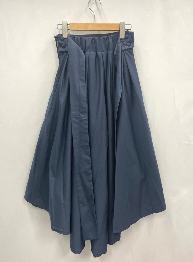 ■ sheglit シェグリット ロングスカート ブルー M 裏地有