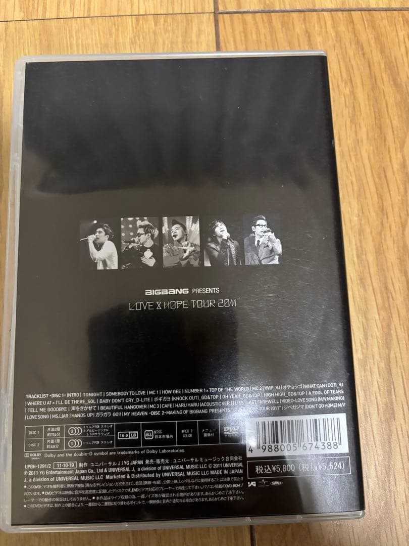 【バラ売り可】BIGBANG LIVE DVD Blu-ray セットコンサート