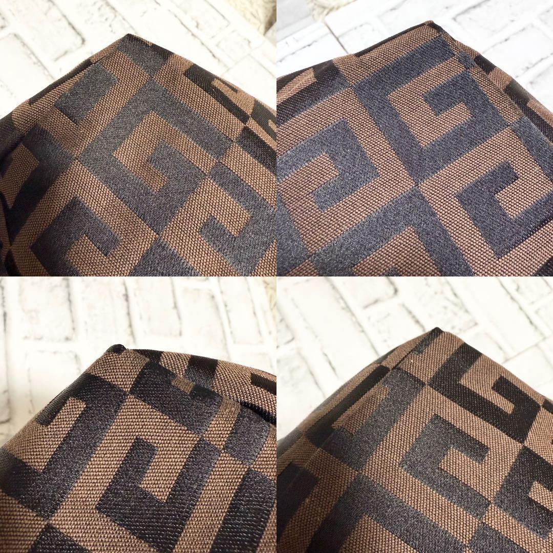 大容量/美品✨ジバンシー デカボストン ハンドバッグ ブラウン ロゴ 総柄