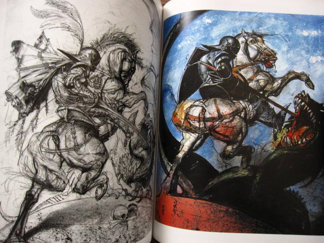 画集　Simon Bisley　サイモン・ビズレー　直筆サイン入り