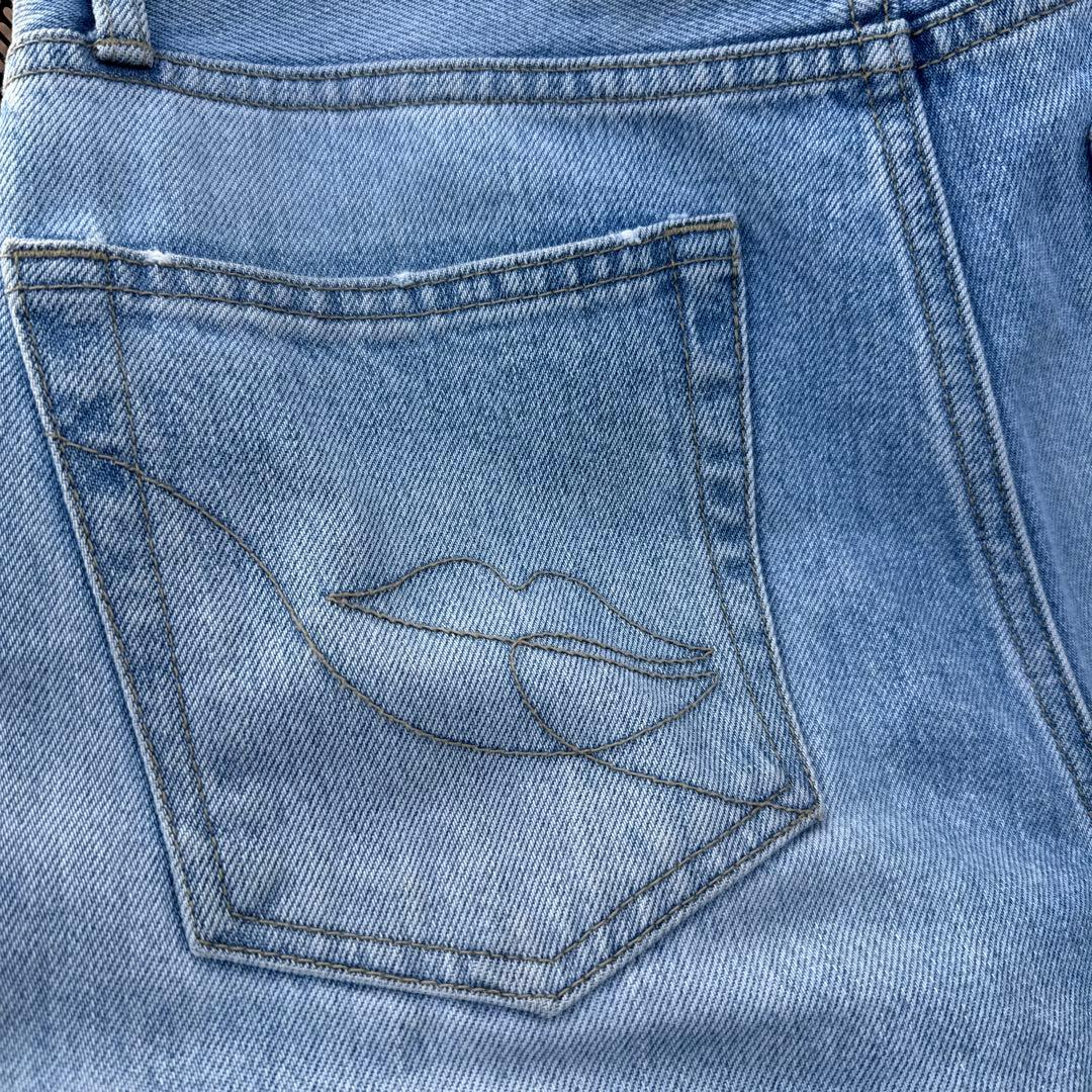 Her lip to ハイウエストデニム Tokyo 25 light blue