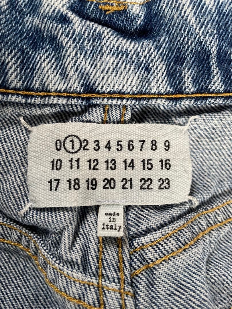 Maison Margiela 22aw カットアウトデニムパンツ