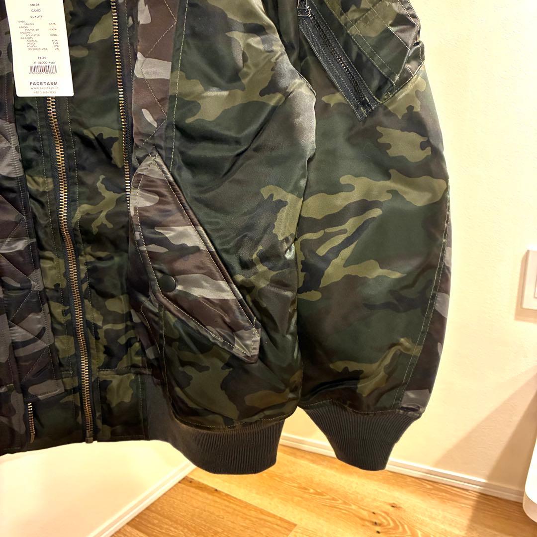 【新品】MA-1 フライトジャケット FACETASM ミリタリー